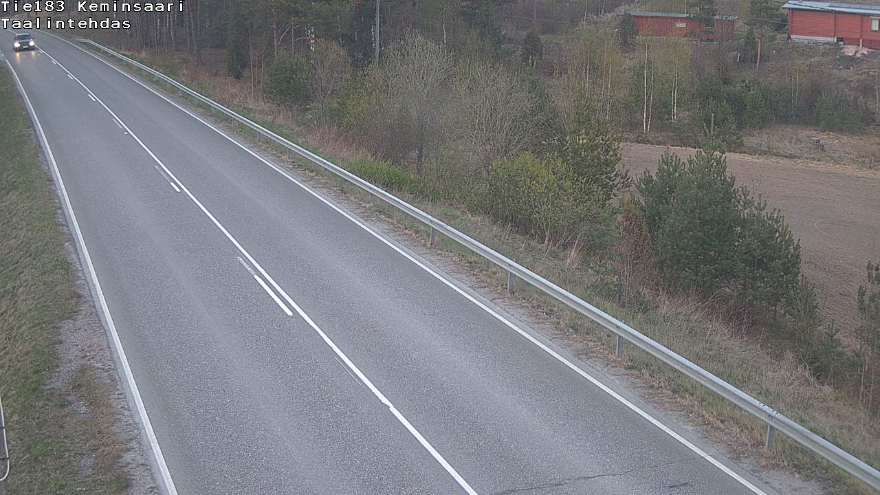 Weather Camera Image Road 183 Kemiönsaari, Taallintehdas, Kemiönsaari, Varsinais-Suomi