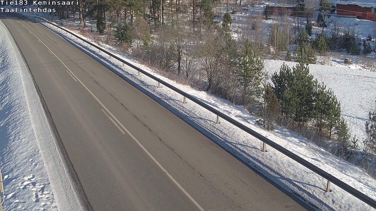 Weather Camera Image Road 183 Kemiönsaari, Taallintehdas, Kemiönsaari, Varsinais-Suomi