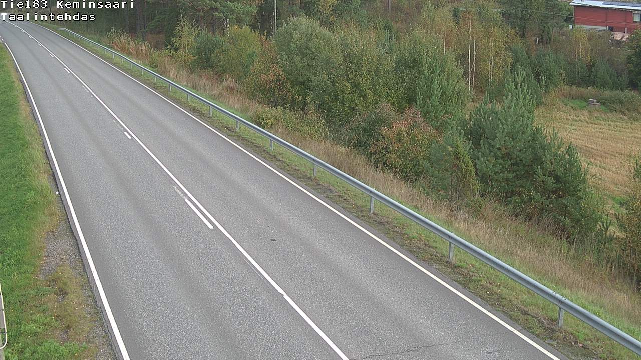 Weather Camera Image Road 183 Kemiönsaari, Taallintehdas, Kemiönsaari, Varsinais-Suomi