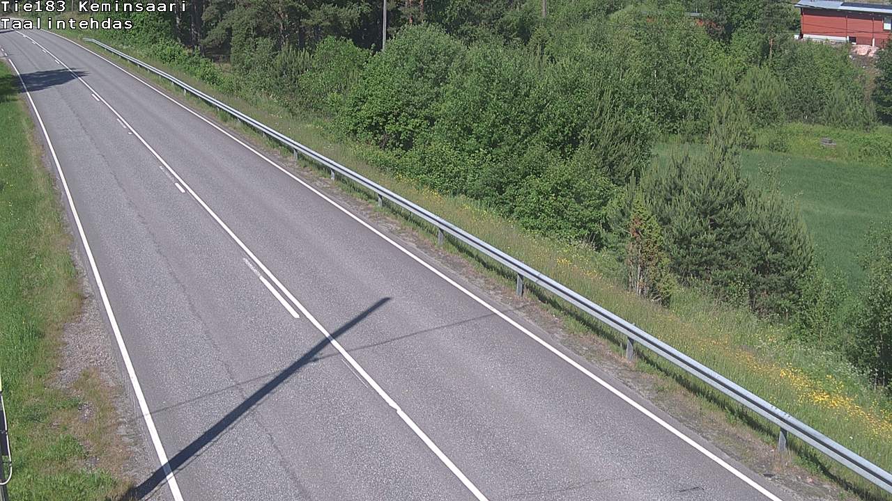 Weather Camera Image Road 183 Kemiönsaari, Taallintehdas, Kemiönsaari, Varsinais-Suomi