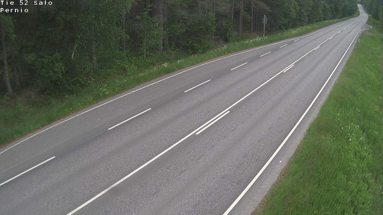 Weather Camera Image Väg 52 Salo, Bjärnå, Salo, Varsinais-Suomi