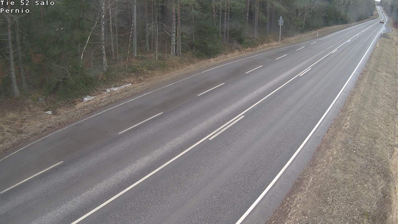 Weather Camera Image Väg 52 Salo, Bjärnå, Salo, Varsinais-Suomi