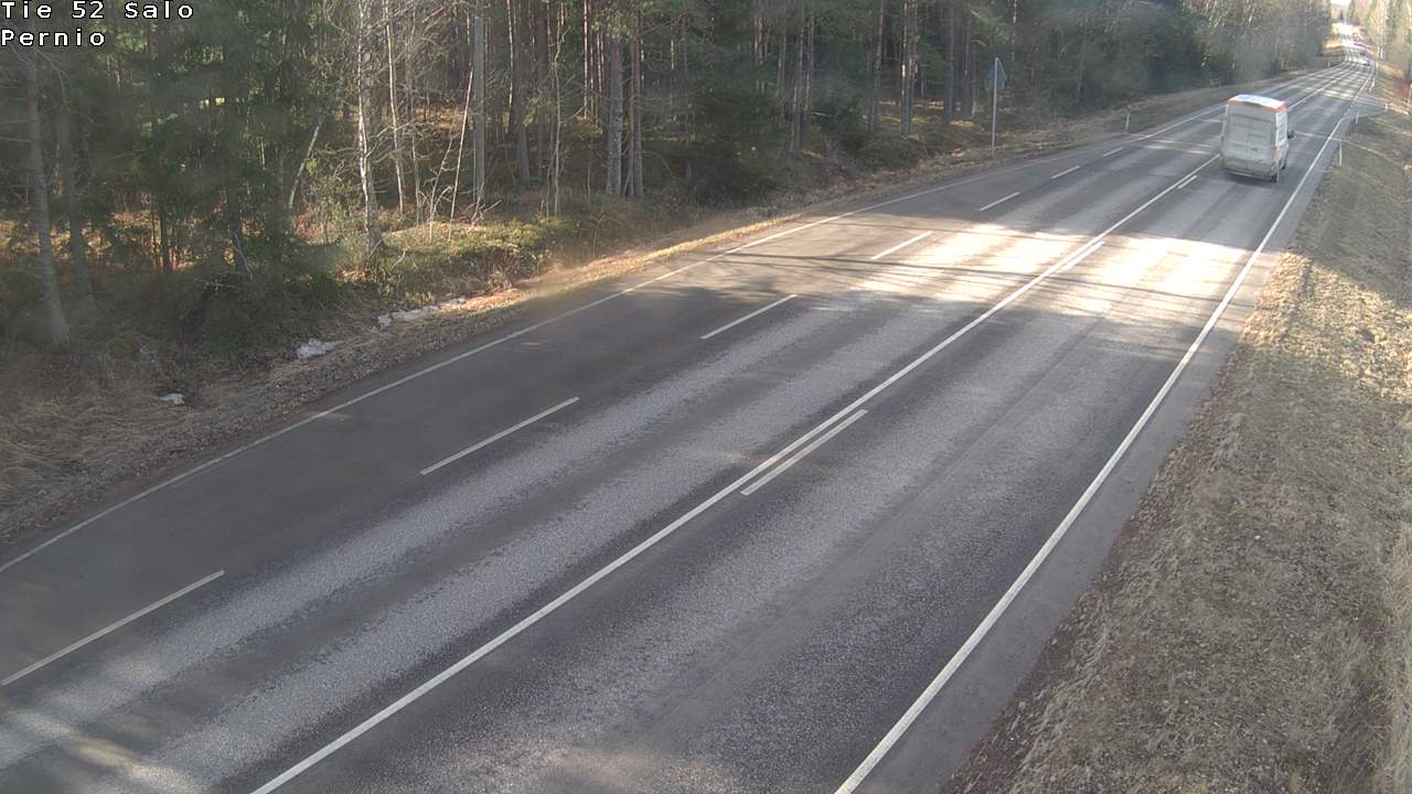 Weather Camera Image Väg 52 Salo, Bjärnå, Salo, Varsinais-Suomi
