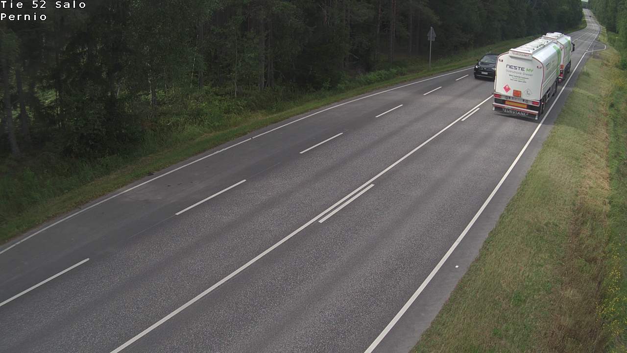 Weather Camera Image Väg 52 Salo, Bjärnå, Salo, Varsinais-Suomi
