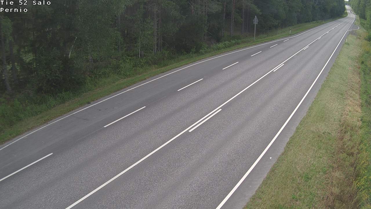 Weather Camera Image Väg 52 Salo, Bjärnå, Salo, Varsinais-Suomi
