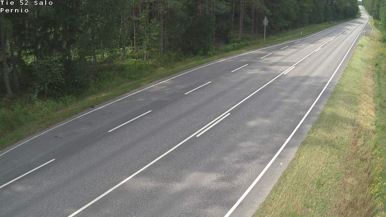 Weather Camera Image Väg 52 Salo, Bjärnå, Salo, Varsinais-Suomi