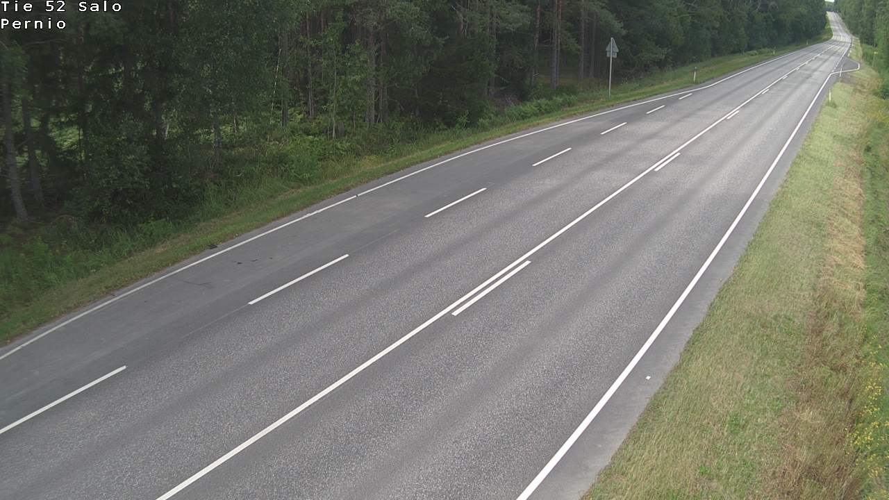 Weather Camera Image Väg 52 Salo, Bjärnå, Salo, Varsinais-Suomi