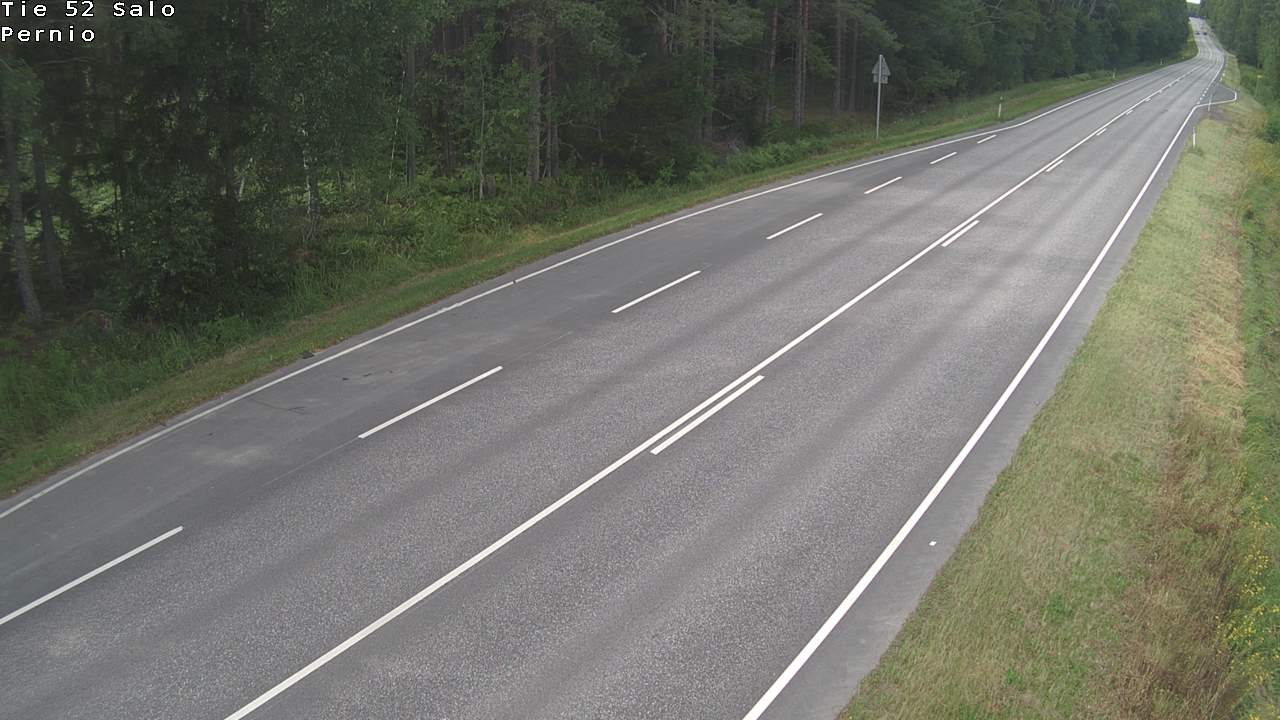 Weather Camera Image Väg 52 Salo, Bjärnå, Salo, Varsinais-Suomi