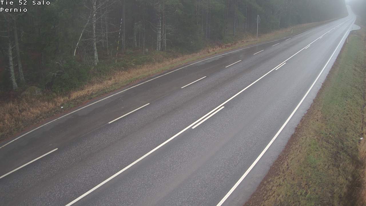 Weather Camera Image Väg 52 Salo, Bjärnå, Salo, Varsinais-Suomi
