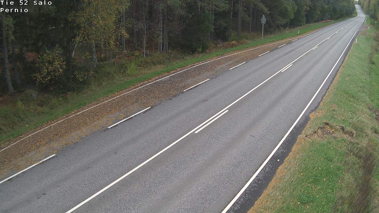 Weather Camera Image Road 52 Salo, Perniö, Salo, Varsinais-Suomi