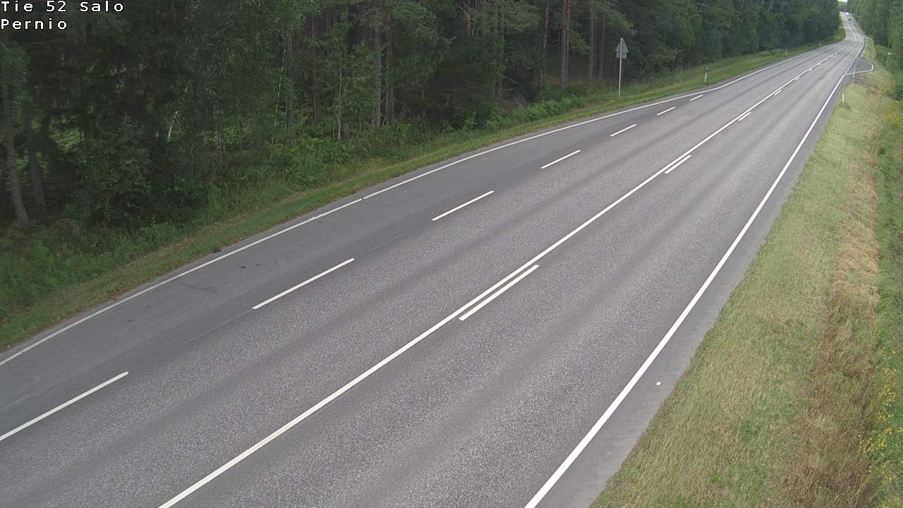 Weather Camera Image Väg 52 Salo, Bjärnå, Salo, Varsinais-Suomi