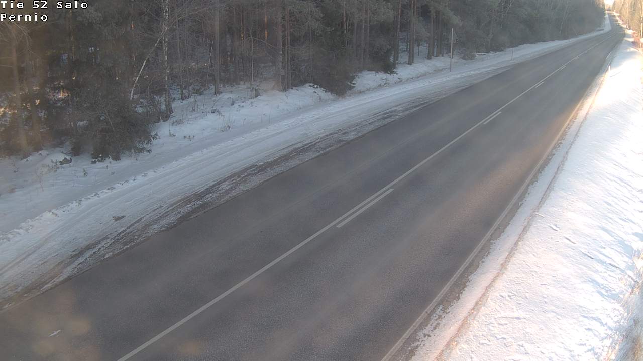 Weather Camera Image Road 52 Salo, Perniö, Salo, Varsinais-Suomi