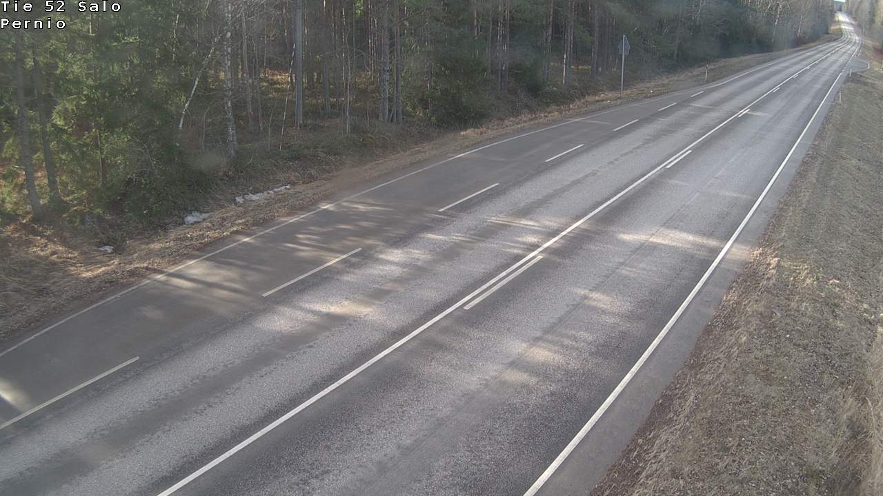 Weather Camera Image Väg 52 Salo, Bjärnå, Salo, Varsinais-Suomi