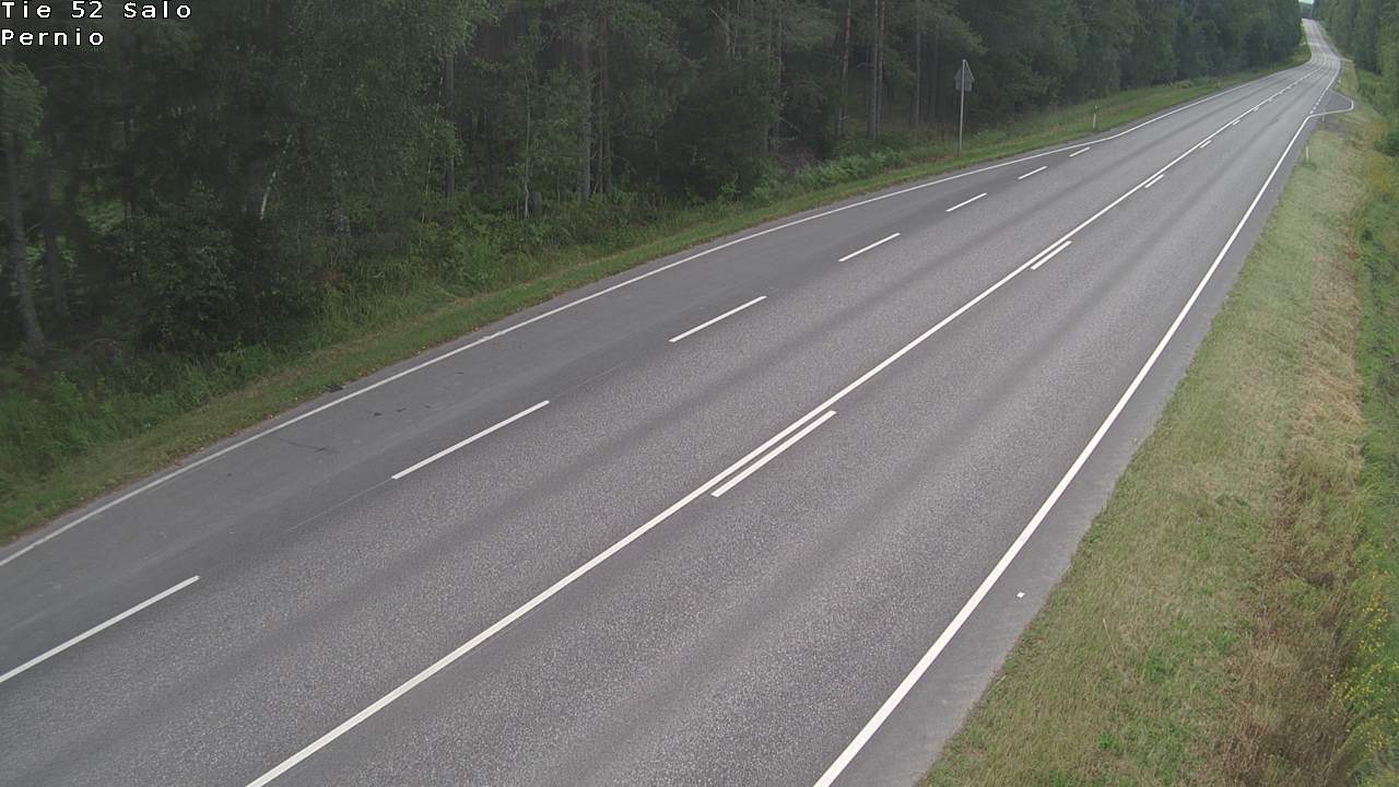 Weather Camera Image Väg 52 Salo, Bjärnå, Salo, Varsinais-Suomi