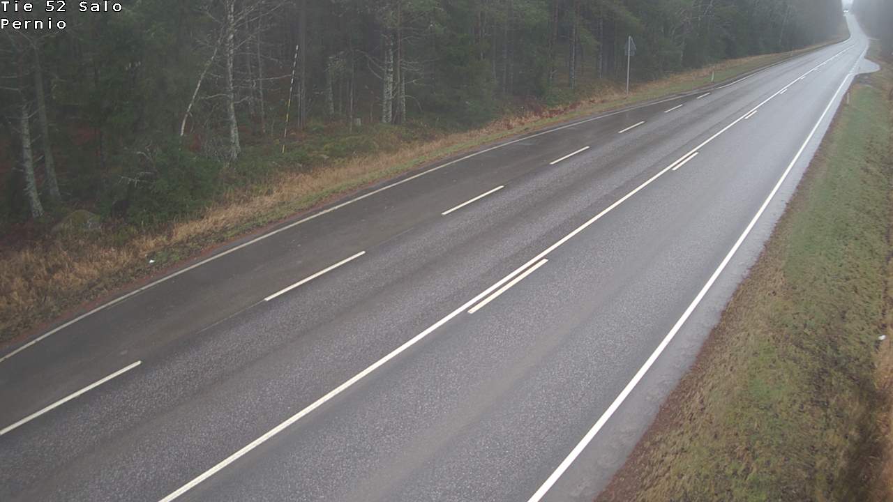 Weather Camera Image Väg 52 Salo, Bjärnå, Salo, Varsinais-Suomi