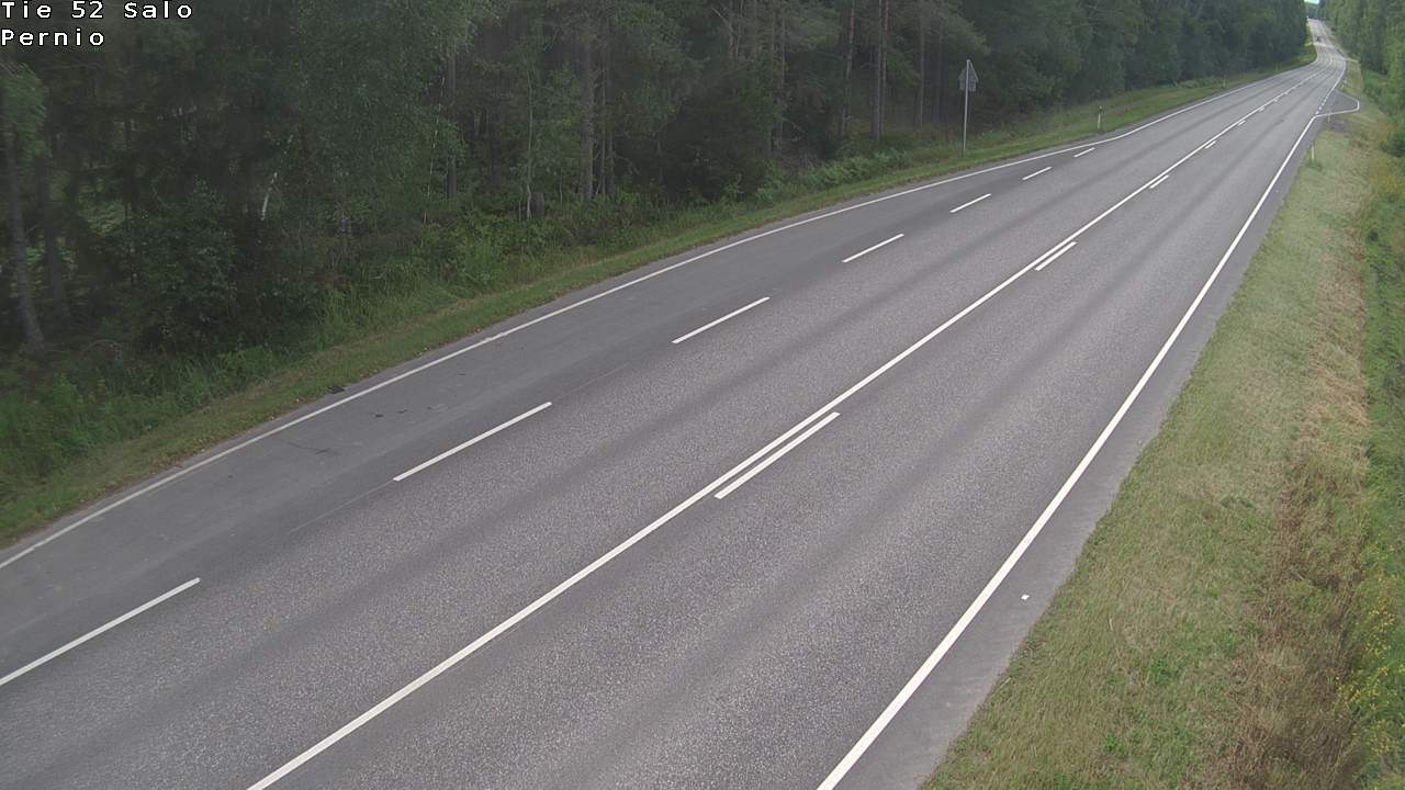 Weather Camera Image Väg 52 Salo, Bjärnå, Salo, Varsinais-Suomi