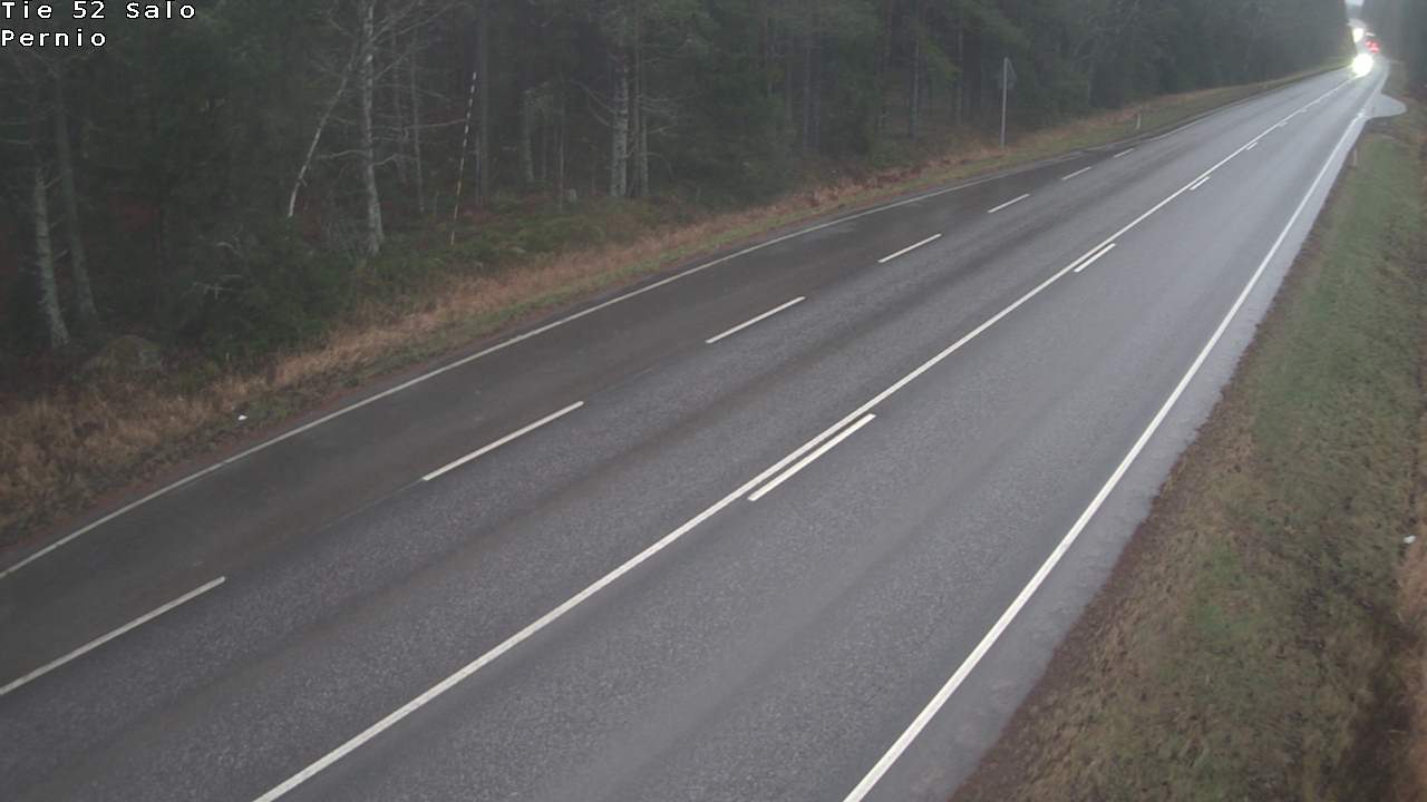 Weather Camera Image Väg 52 Salo, Bjärnå, Salo, Varsinais-Suomi