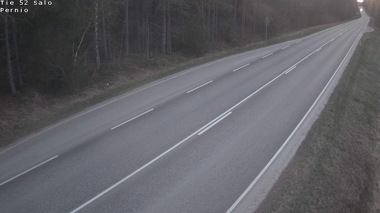 Weather Camera Image Road 52 Salo, Perniö, Salo, Varsinais-Suomi
