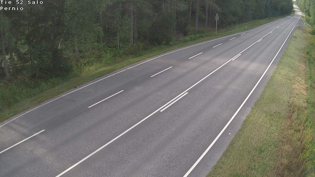 Weather Camera Image Väg 52 Salo, Bjärnå, Salo, Varsinais-Suomi