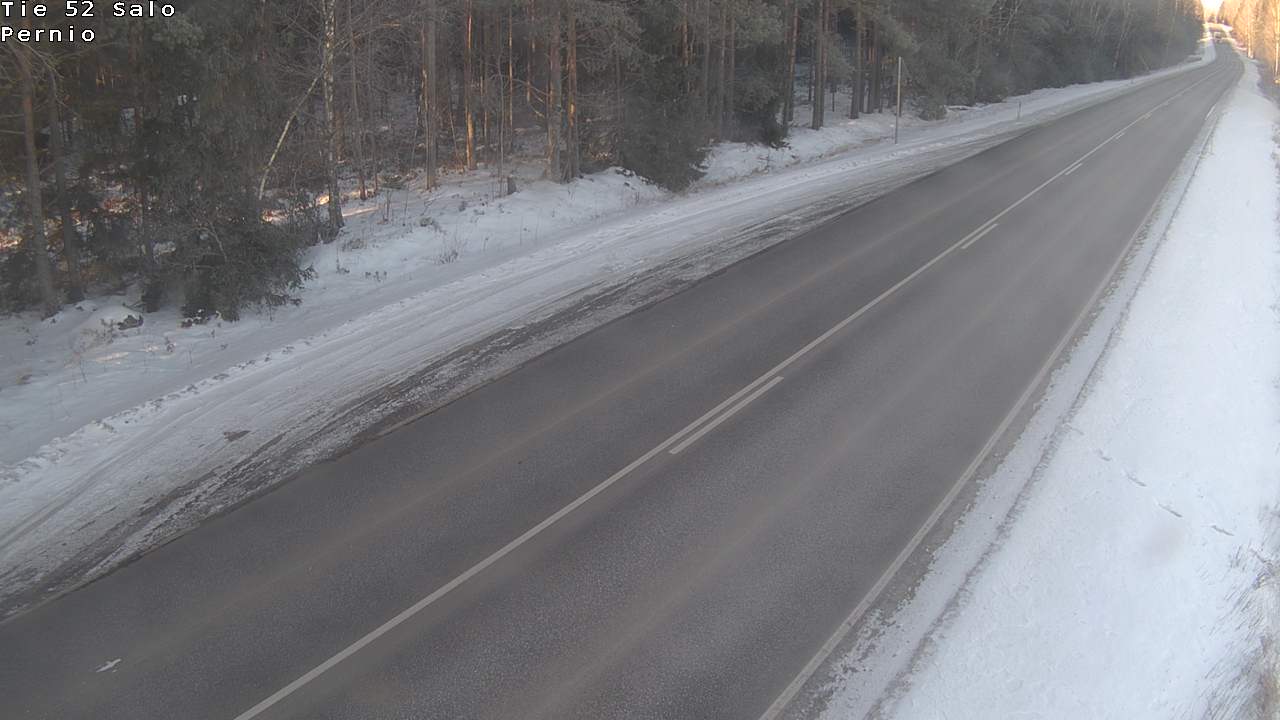 Weather Camera Image Road 52 Salo, Perniö, Salo, Varsinais-Suomi