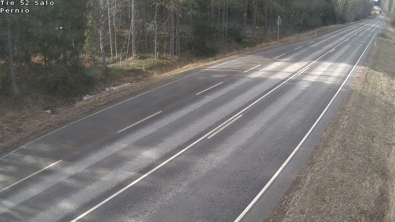 Weather Camera Image Väg 52 Salo, Bjärnå, Salo, Varsinais-Suomi