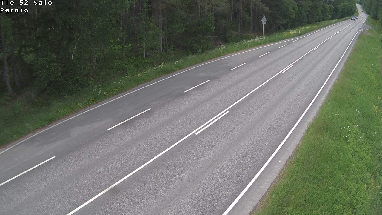 Weather Camera Image Väg 52 Salo, Bjärnå, Salo, Varsinais-Suomi