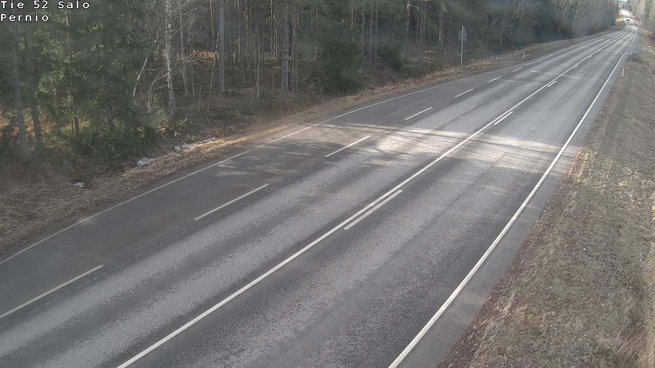 Weather Camera Image Väg 52 Salo, Bjärnå, Salo, Varsinais-Suomi