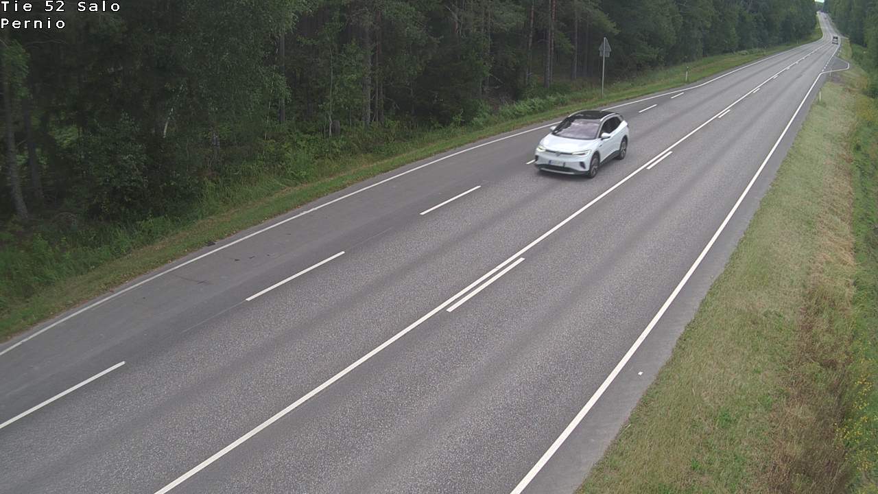 Weather Camera Image Väg 52 Salo, Bjärnå, Salo, Varsinais-Suomi