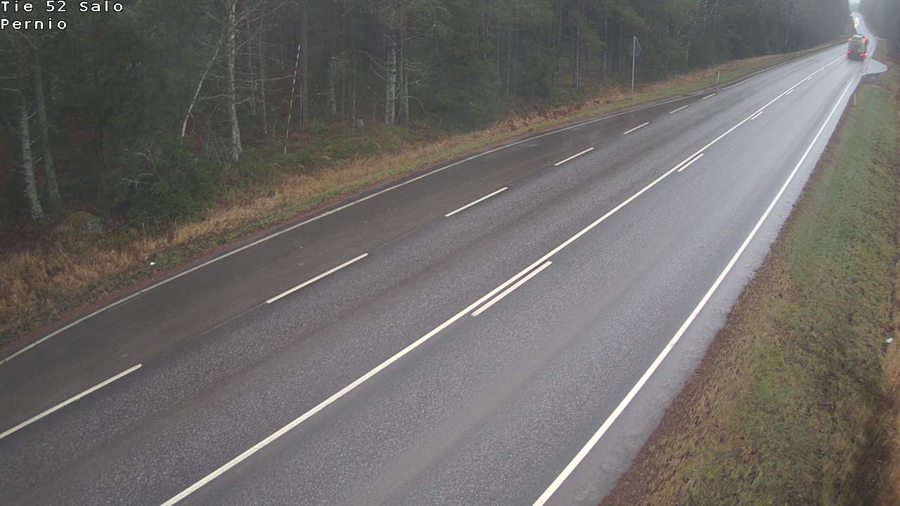 Weather Camera Image Väg 52 Salo, Bjärnå, Salo, Varsinais-Suomi