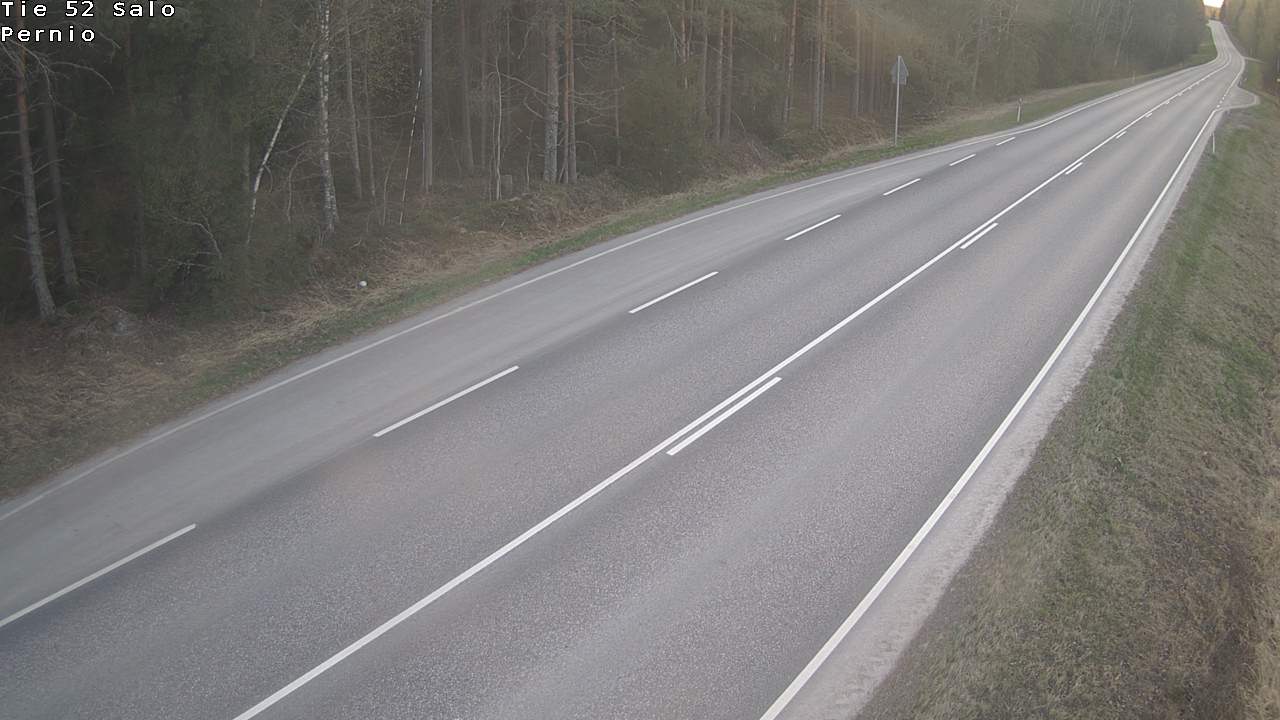 Weather Camera Image Road 52 Salo, Perniö, Salo, Varsinais-Suomi