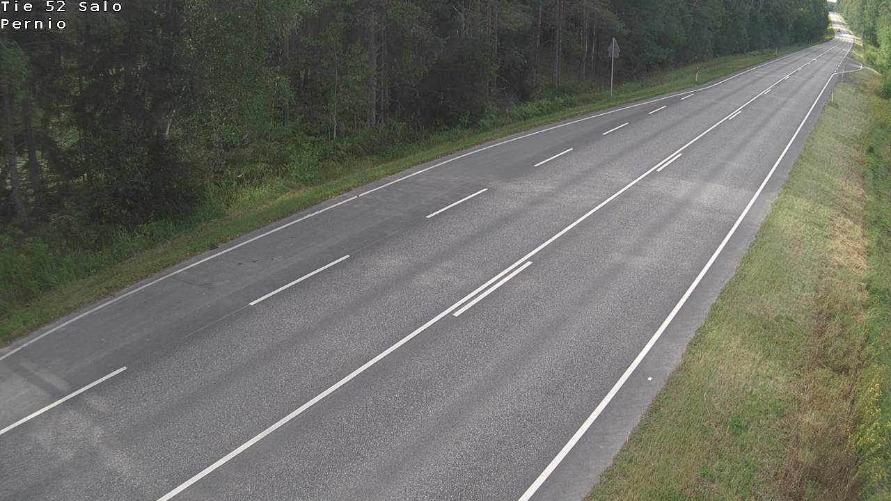 Weather Camera Image Väg 52 Salo, Bjärnå, Salo, Varsinais-Suomi