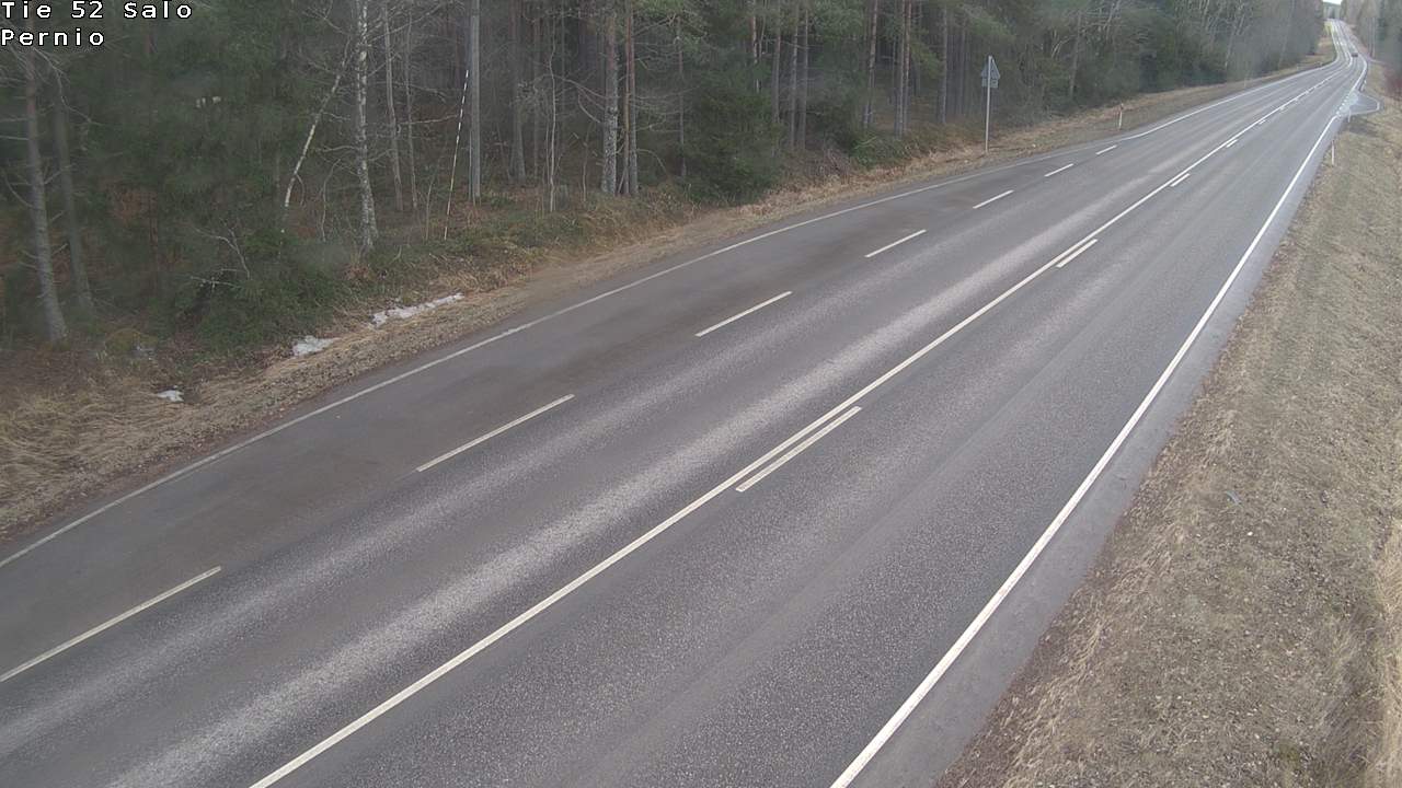 Weather Camera Image Väg 52 Salo, Bjärnå, Salo, Varsinais-Suomi