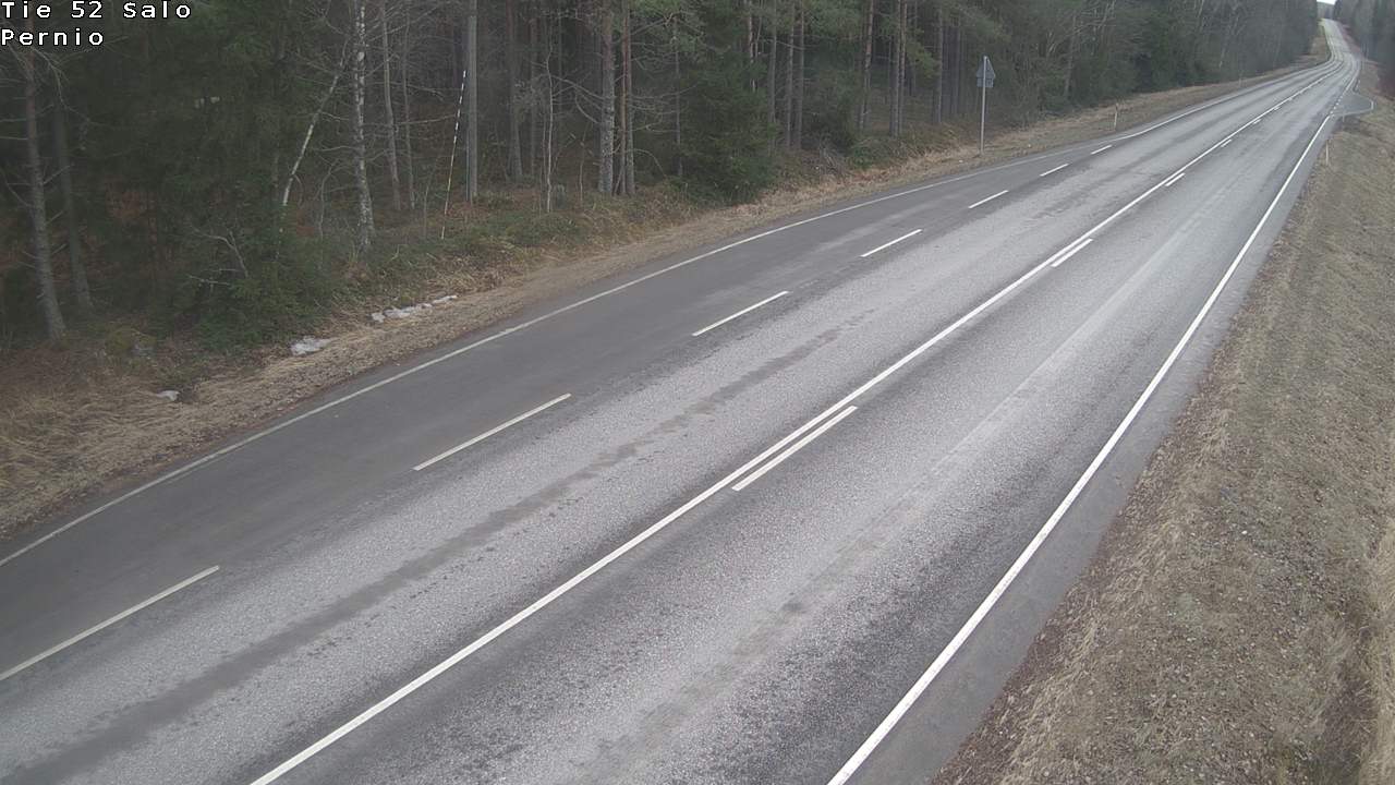 Weather Camera Image Road 52 Salo, Perniö, Salo, Varsinais-Suomi
