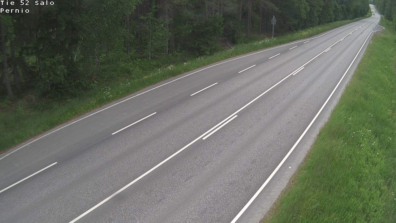 Weather Camera Image Väg 52 Salo, Bjärnå, Salo, Varsinais-Suomi