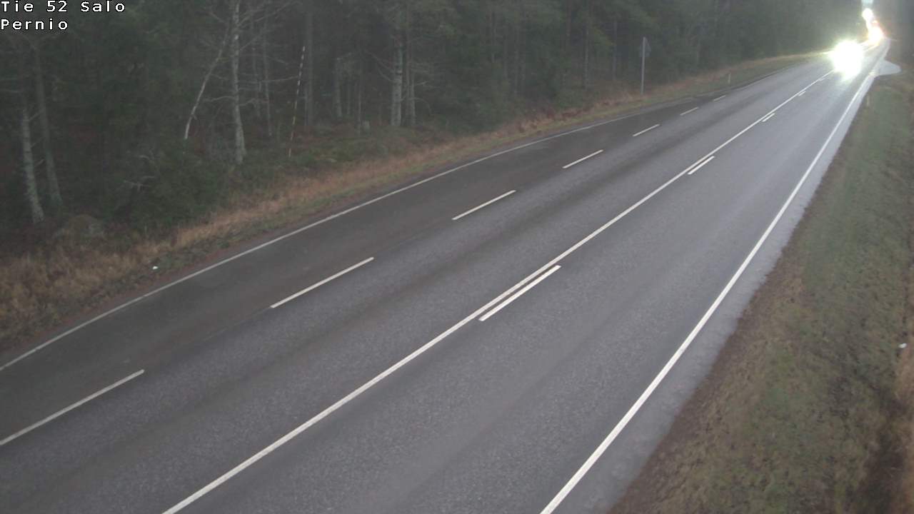 Weather Camera Image Väg 52 Salo, Bjärnå, Salo, Varsinais-Suomi