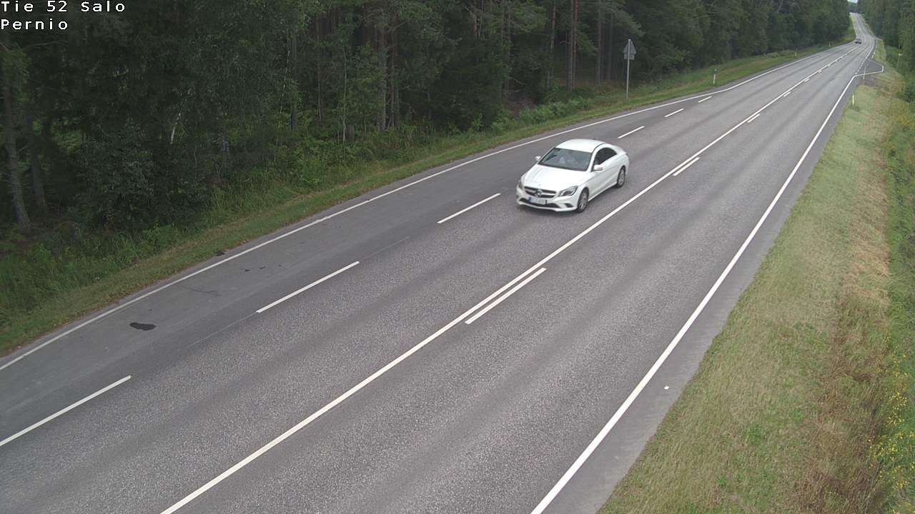 Weather Camera Image Väg 52 Salo, Bjärnå, Salo, Varsinais-Suomi