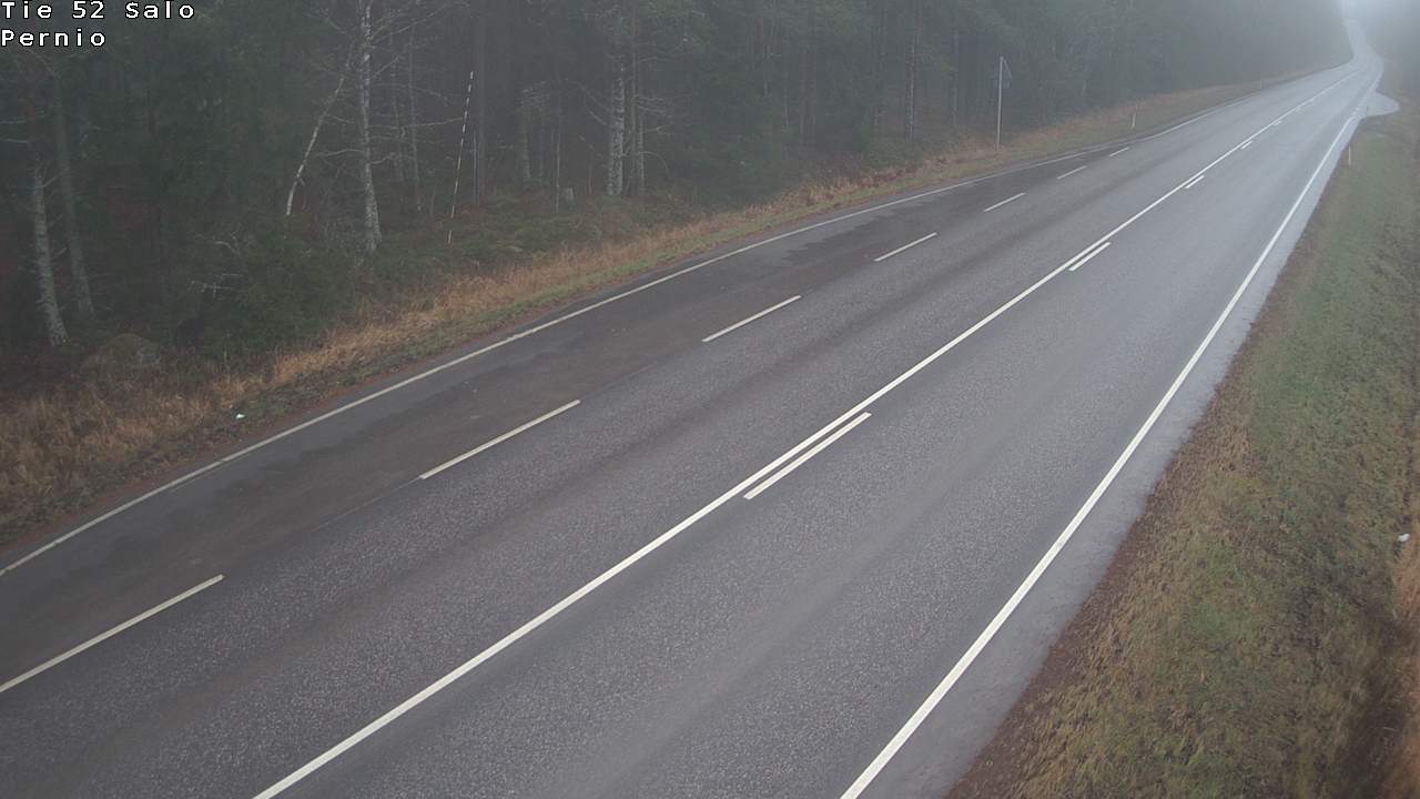 Weather Camera Image Väg 52 Salo, Bjärnå, Salo, Varsinais-Suomi