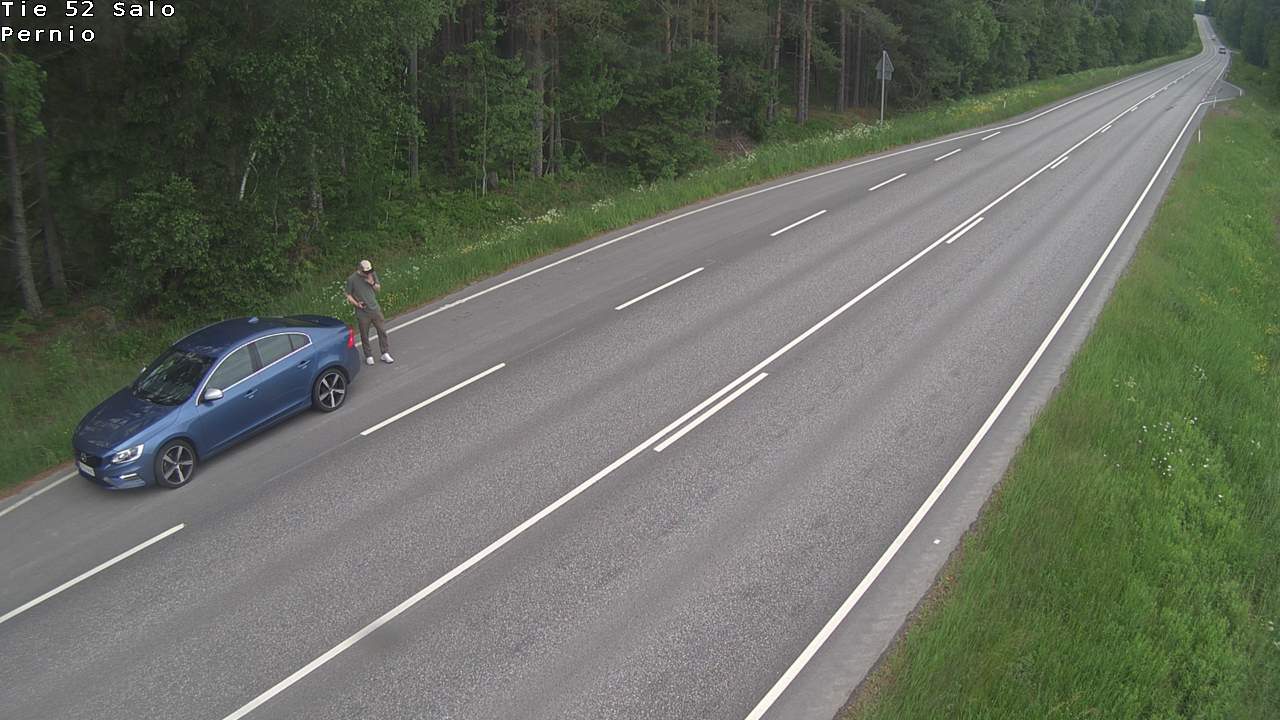 Weather Camera Image Väg 52 Salo, Bjärnå, Salo, Varsinais-Suomi