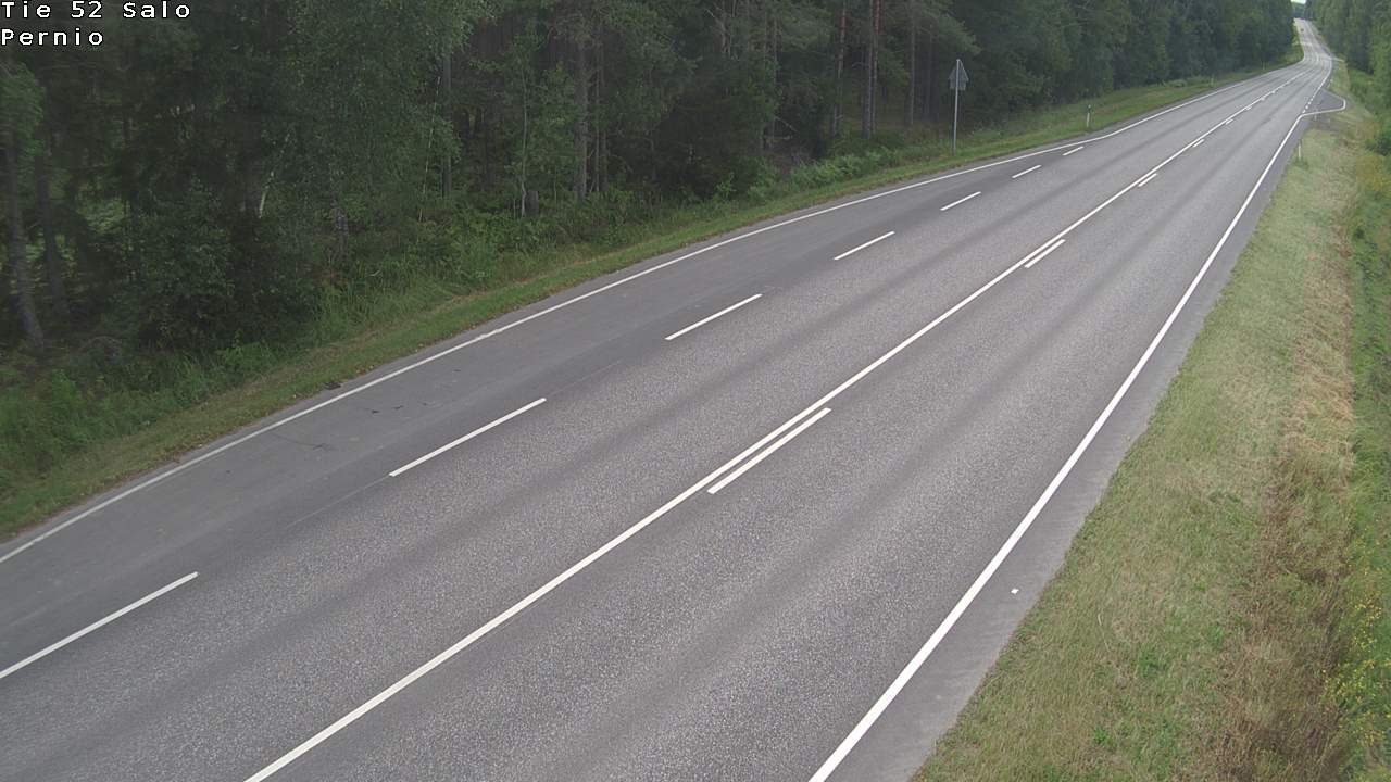 Weather Camera Image Väg 52 Salo, Bjärnå, Salo, Varsinais-Suomi