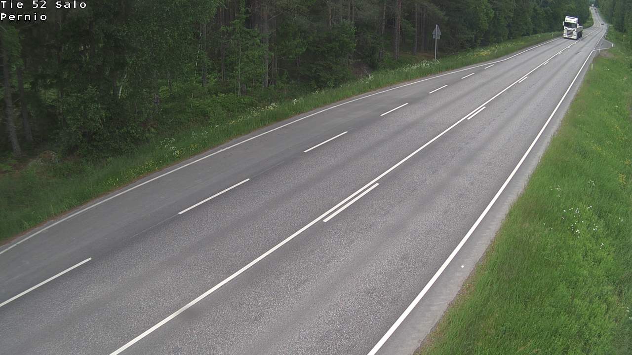 Weather Camera Image Väg 52 Salo, Bjärnå, Salo, Varsinais-Suomi