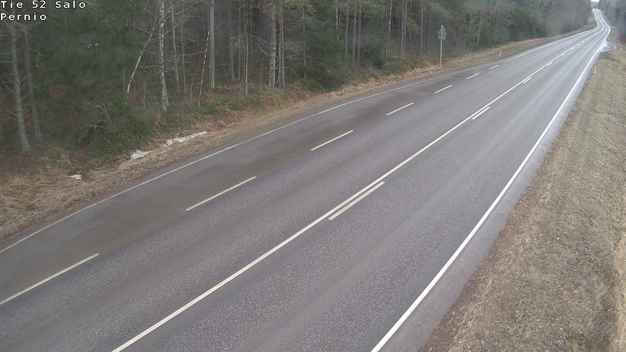 Weather Camera Image Väg 52 Salo, Bjärnå, Salo, Varsinais-Suomi
