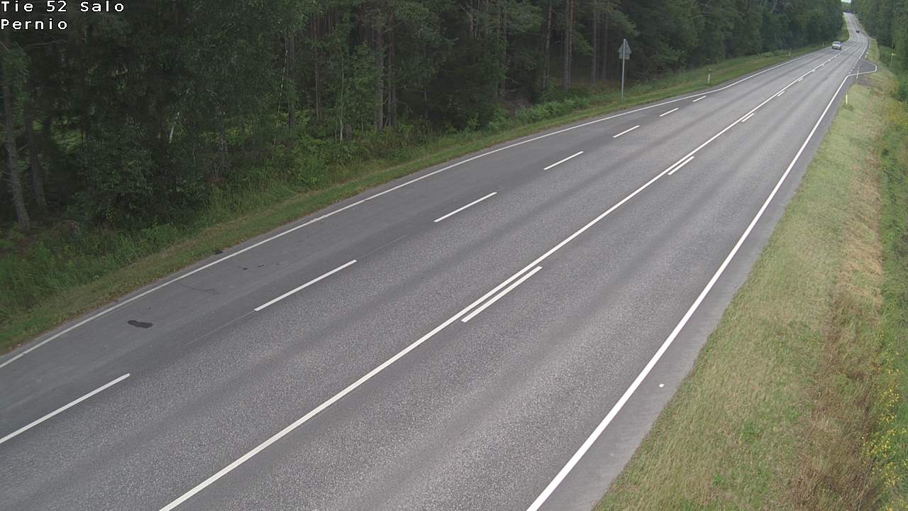 Weather Camera Image Väg 52 Salo, Bjärnå, Salo, Varsinais-Suomi