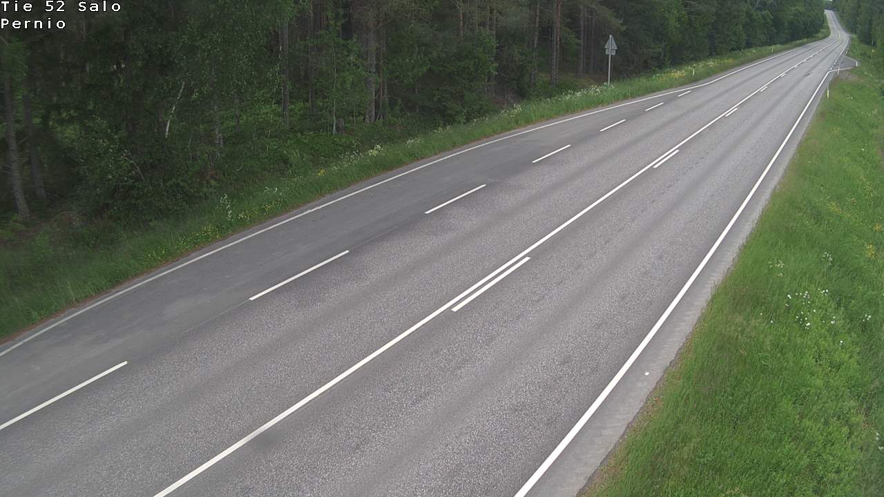 Weather Camera Image Väg 52 Salo, Bjärnå, Salo, Varsinais-Suomi