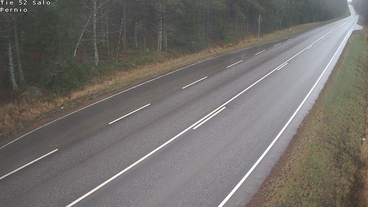 Weather Camera Image Väg 52 Salo, Bjärnå, Salo, Varsinais-Suomi