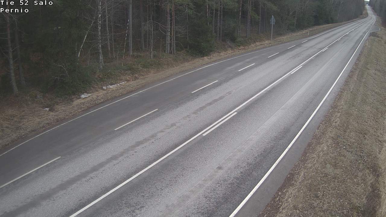 Weather Camera Image Road 52 Salo, Perniö, Salo, Varsinais-Suomi