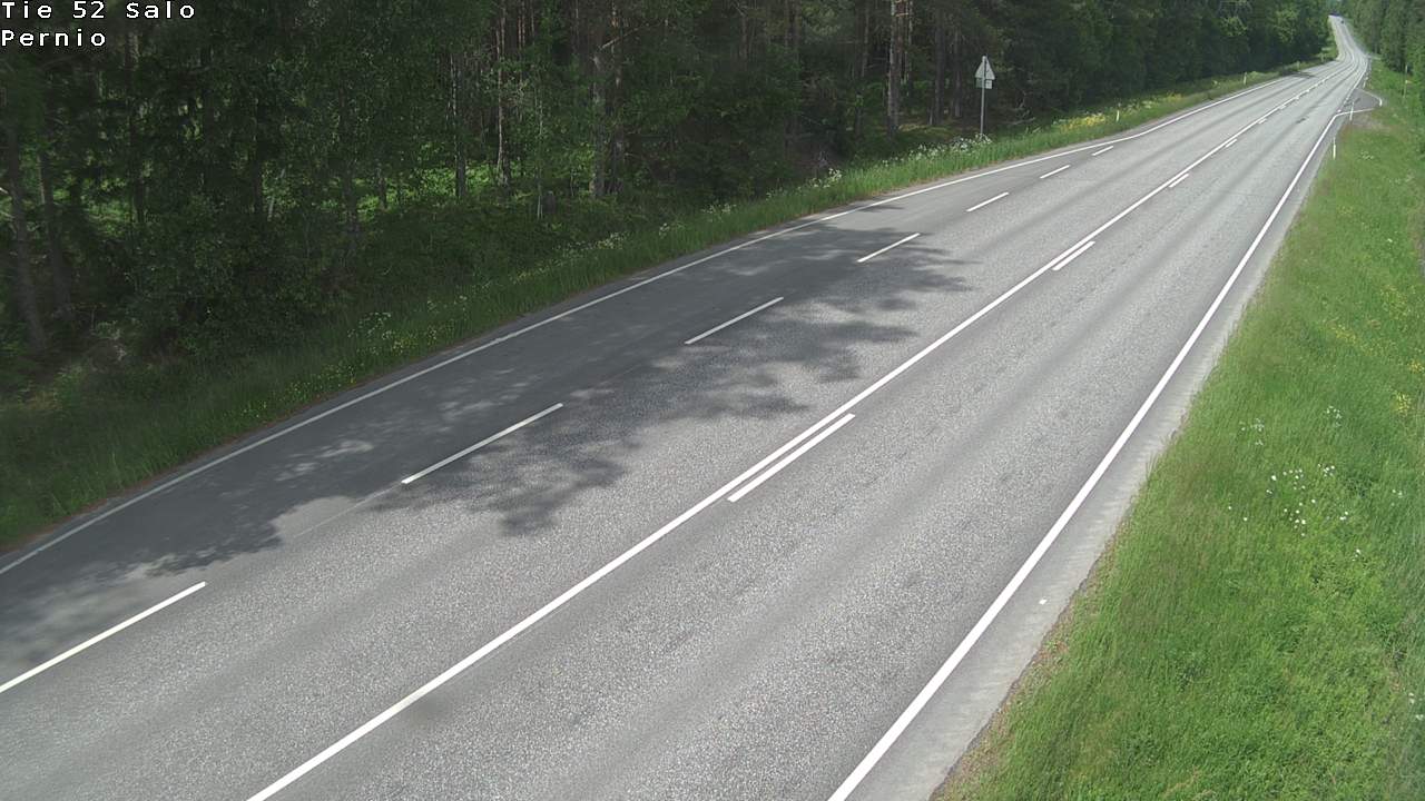 Weather Camera Image Väg 52 Salo, Bjärnå, Salo, Varsinais-Suomi