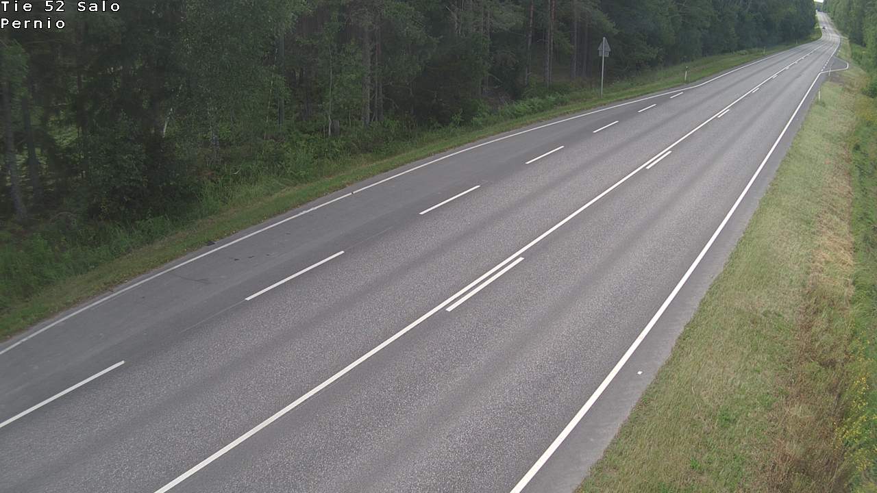 Weather Camera Image Väg 52 Salo, Bjärnå, Salo, Varsinais-Suomi