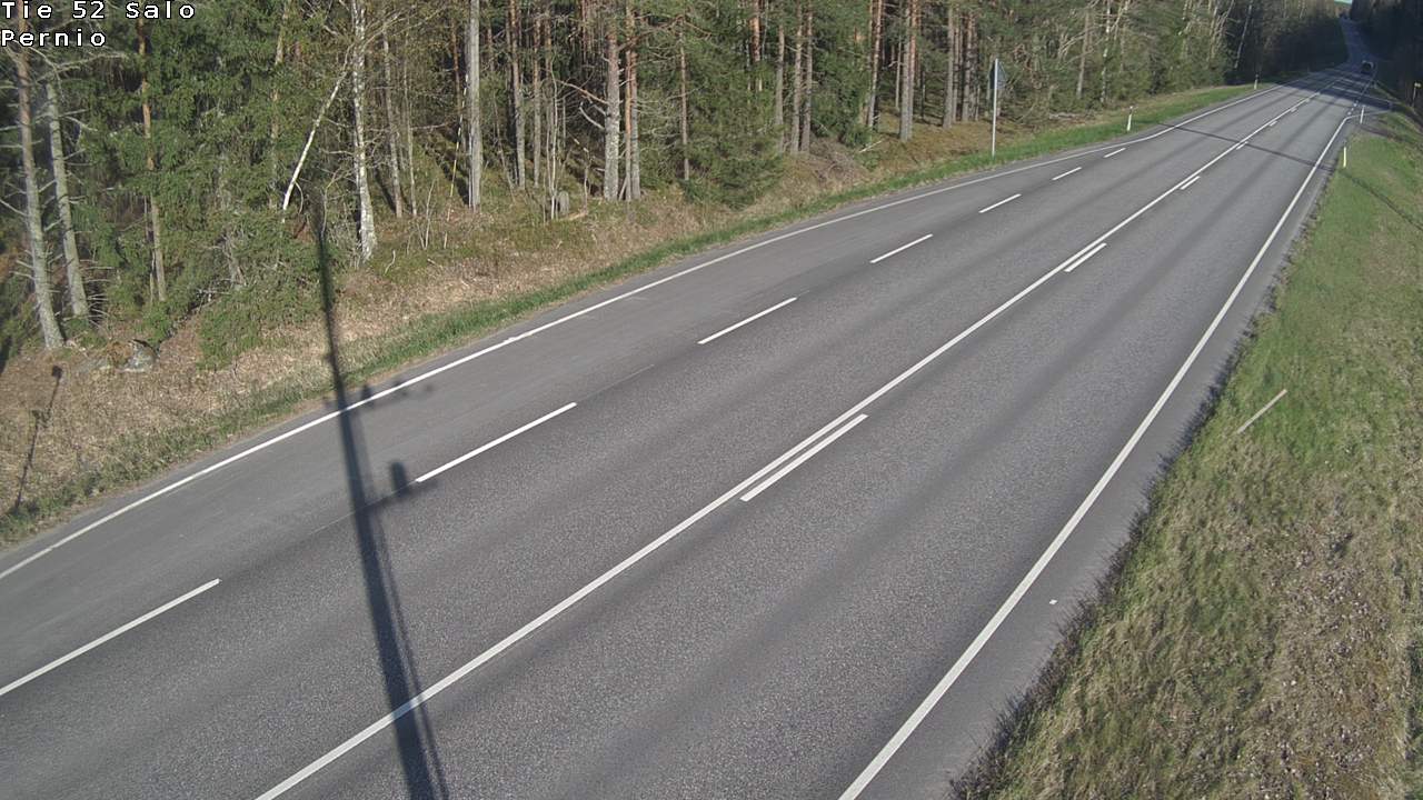 Weather Camera Image Road 52 Salo, Perniö, Salo, Varsinais-Suomi