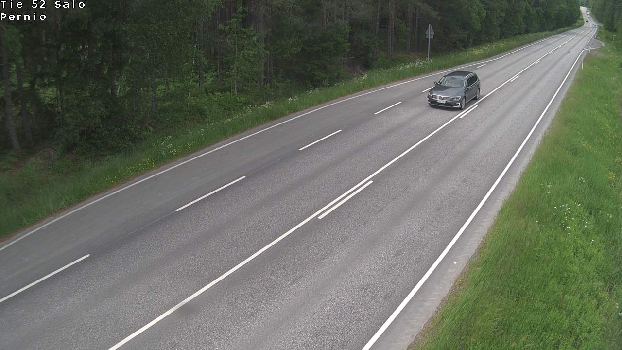 Weather Camera Image Väg 52 Salo, Bjärnå, Salo, Varsinais-Suomi