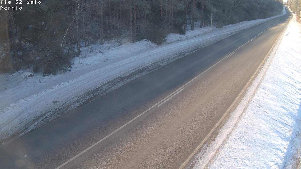 Weather Camera Image Road 52 Salo, Perniö, Salo, Varsinais-Suomi